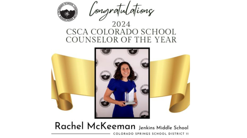 Congratulations to the Colorado School Counselor Association’s 2024 Colorado School Counselor of the Year, Rachel McKeeman!
